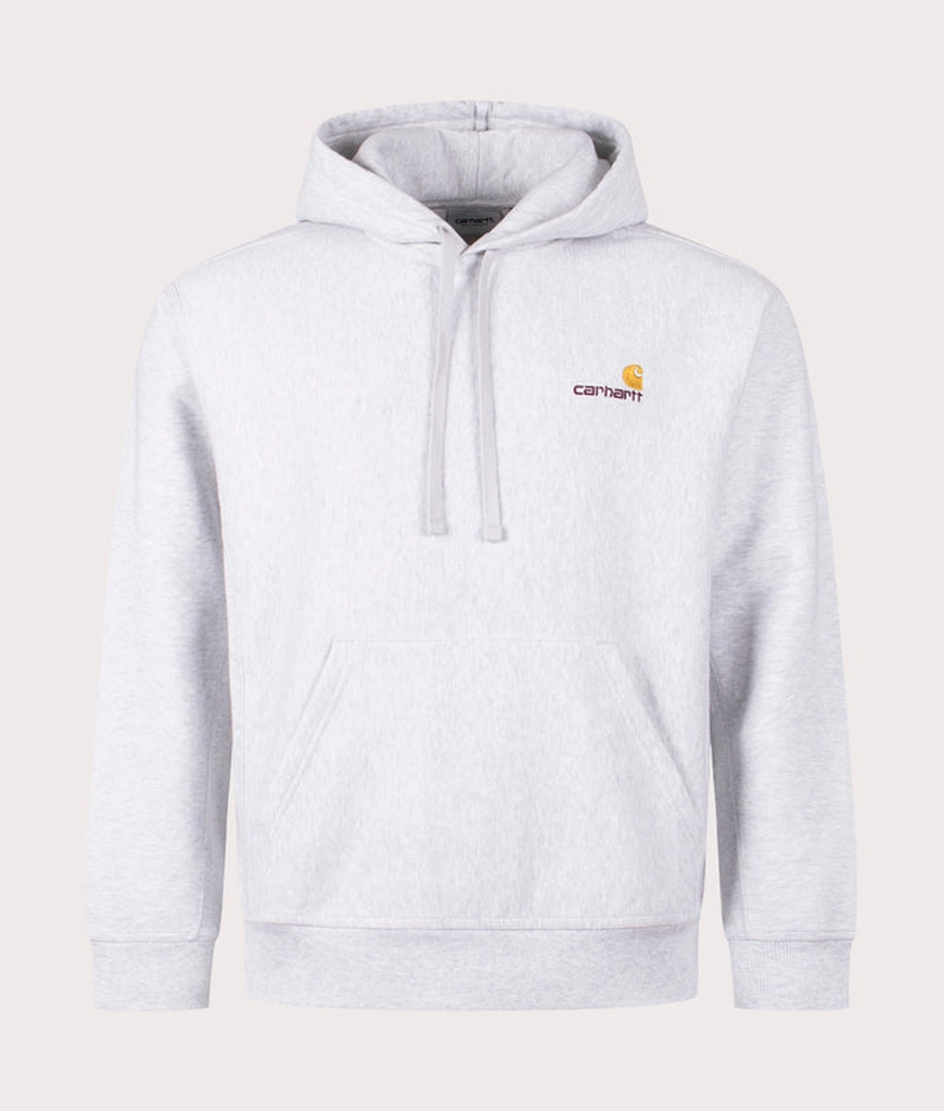 Carhartt WIP Mens Relaxed Fit American Script Hoodie